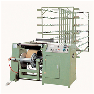 Warp thread machine